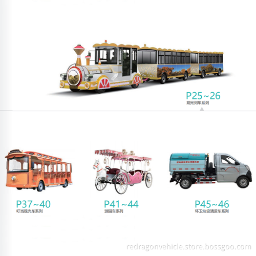 Véhicule électrique de haute qualité 10 sièges voitures électriques de bus touristique